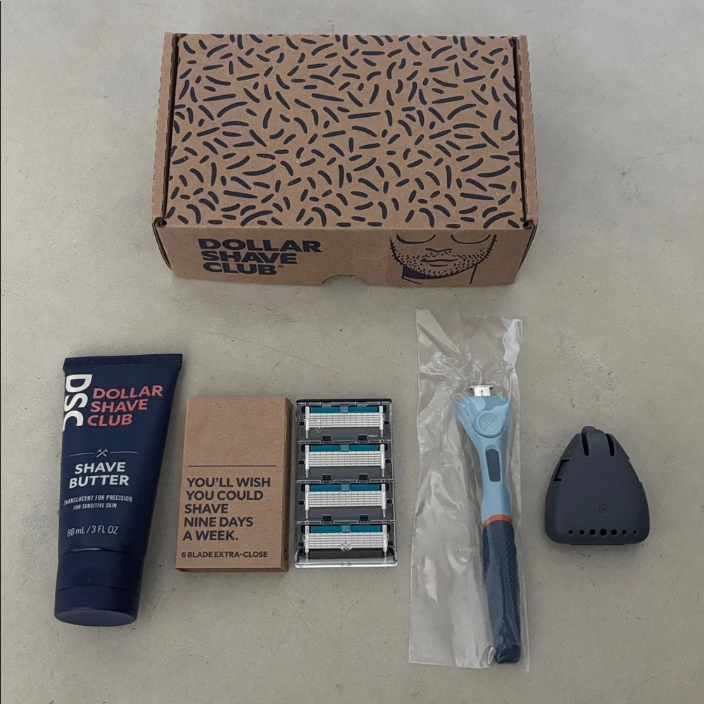 Sale! New, Sealed Dollar Shave Club Starter Set